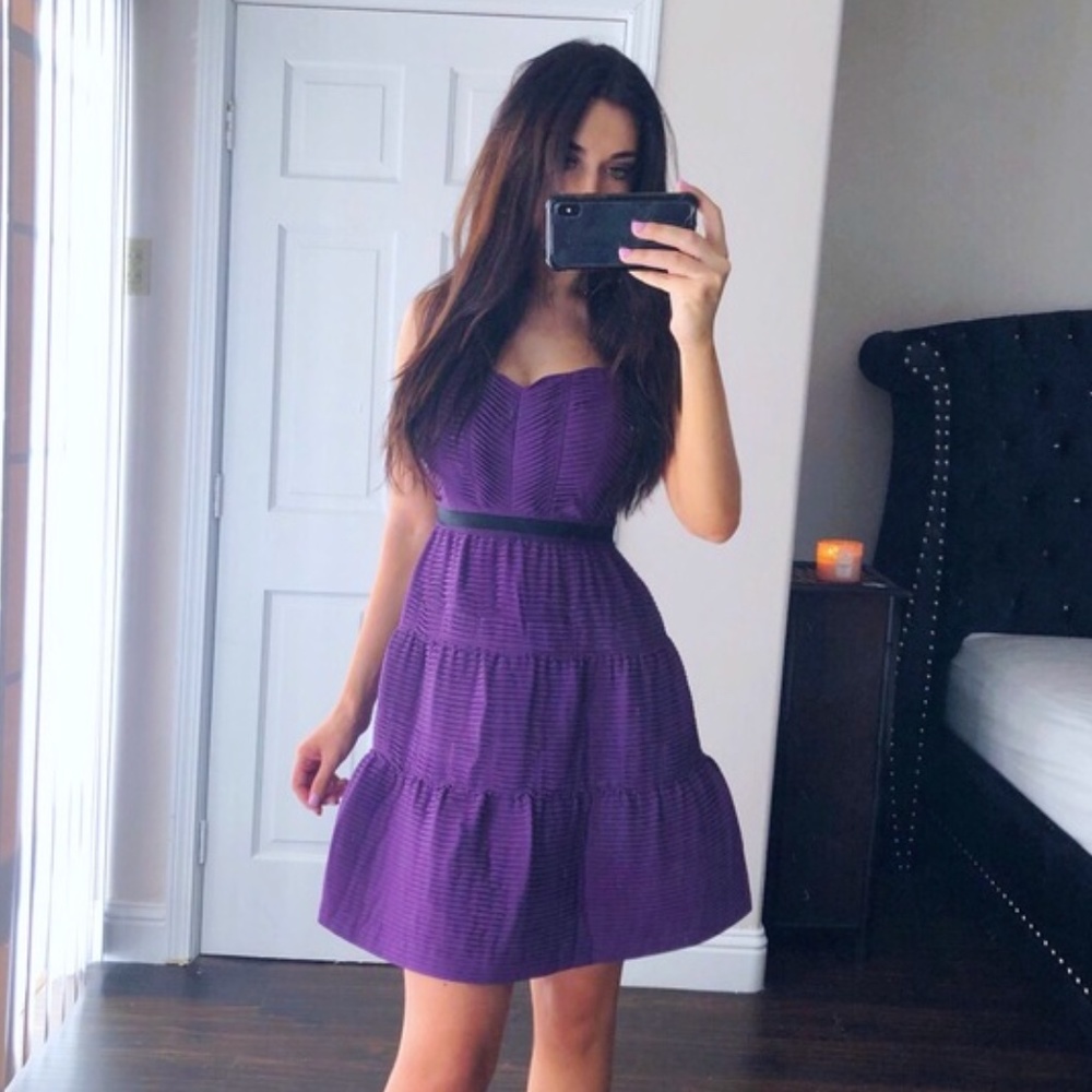 BCBGMaxArzria Flare Strapless Dress - Picture 1 of 6